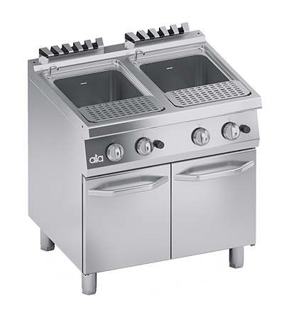 Bếp chiên nhúng đôi Ata